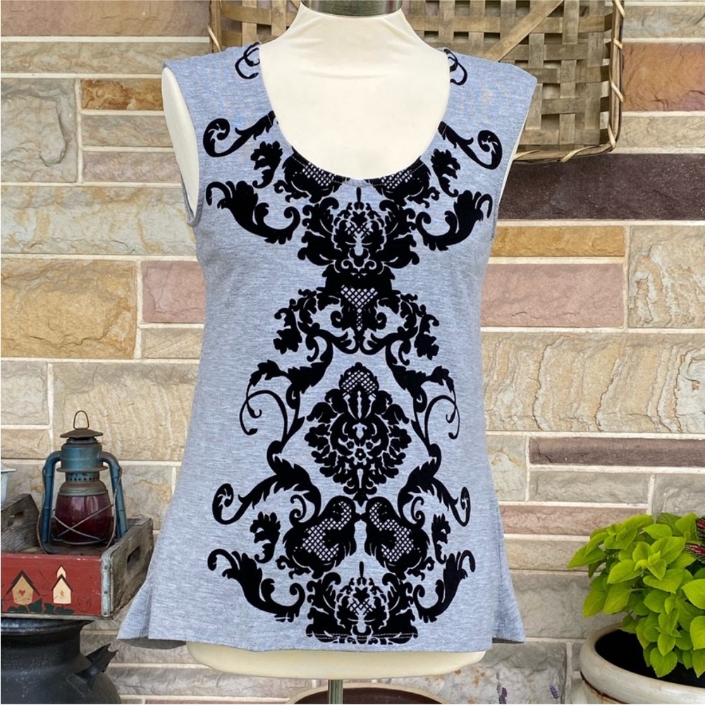 Daytrip Velvet Flocked Top
